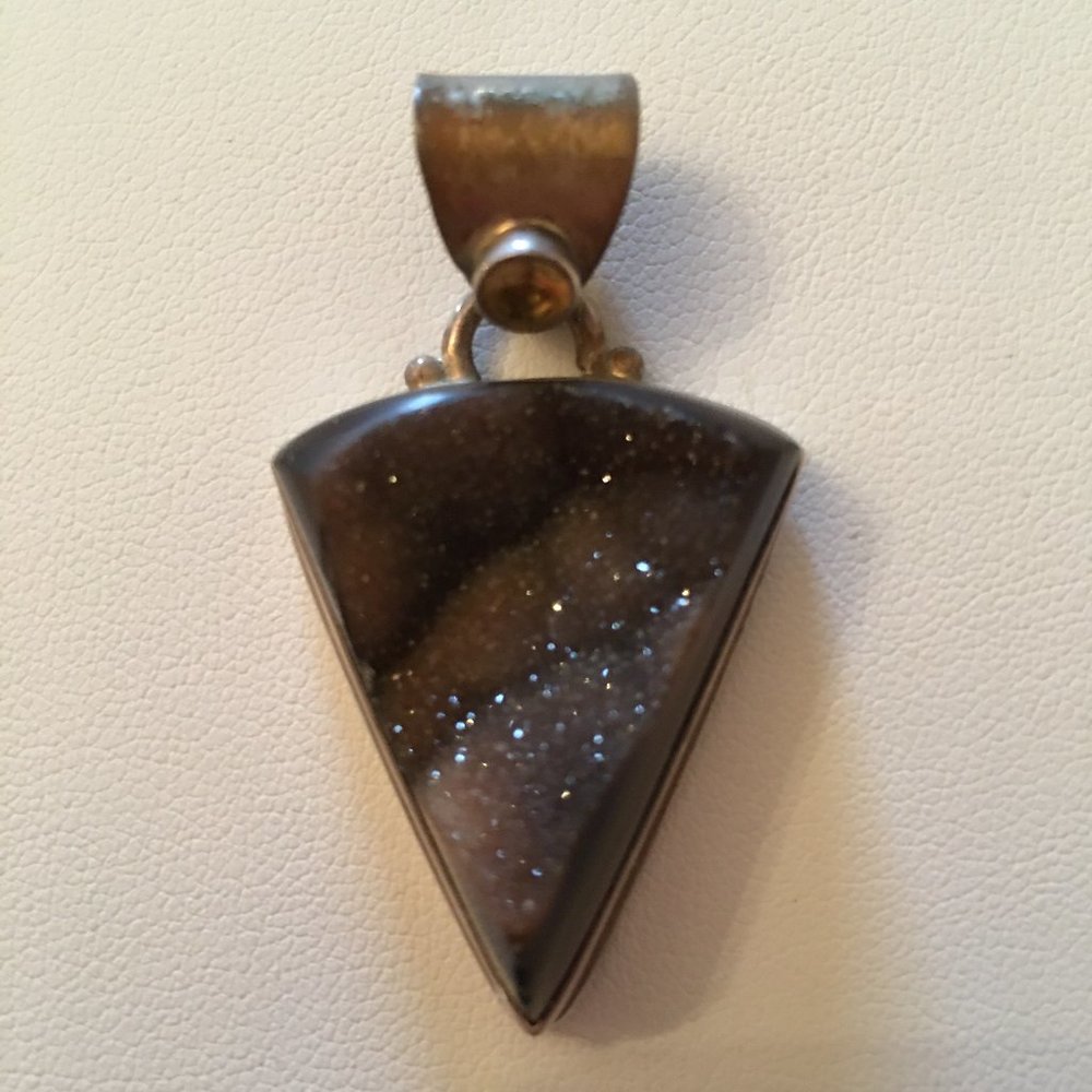 Druzy Pendant